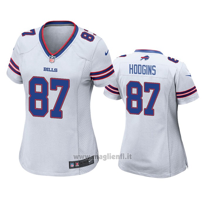 Maglia NFL Game Donna Buffalo Bills Isaiah Hodgins Bianco